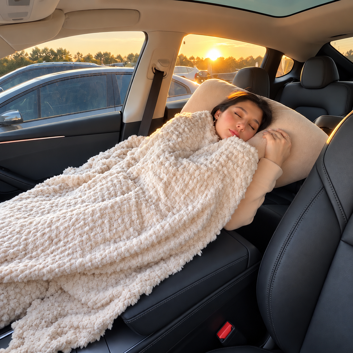 Snoozly – Dein Auto-Kuschelkissen
